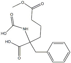 CBZ-RS-2-氨基己二酸-6-甲酯, 97597-24-5, 结构式