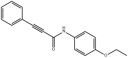 N-(4-ethoxyphenyl)-3-phenylprop-2-ynamide Struktur