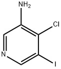 4-氯-5-碘吡啶-3-胺, 98136-54-0, 结构式