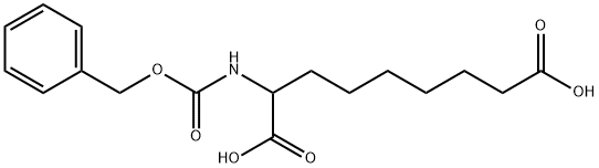 N-CBZ-RS-2-氨基壬二酸, 98248-90-9, 结构式