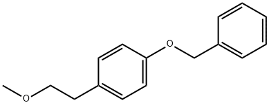 1-(BENZYLOXY)-4-(2-METHOXYETHYL)BENZENE Struktur