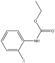 Carbamic acid, (2-iodophenyl)-, ethyl ester 化学構造式