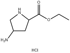 4-amino- Proline ethyl ester, dihydrochloride Struktur
