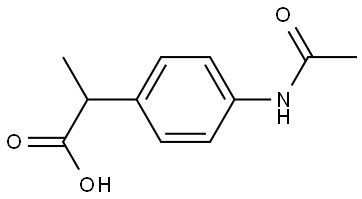 2-(4-Acetylamino-phenyl)-propionic acid