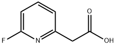 2-(6-fluoropyridin-2-yl)acetic acid Structure