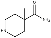 4-Methyl-piperidine-4-carboxylic acid amide Struktur