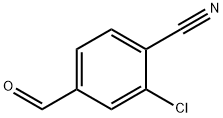 3-Chloro-4-Cyanobenzaldehyde Struktur