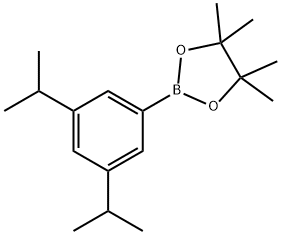 3,5-Diisopropylphenylboronic Acid Pinacol Ester 化学構造式