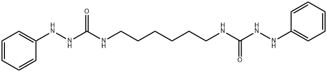 4,4'-HEXAMETHYLENEBIS(1-PHENYLSEMICARBAZIDE) Struktur