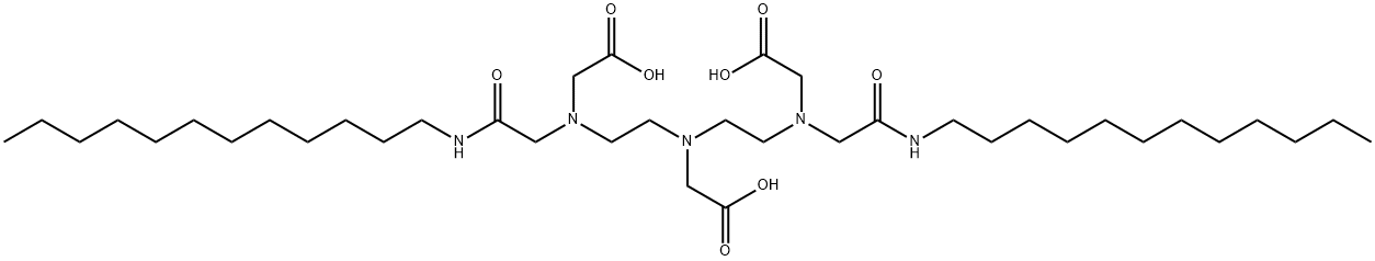 6,9-bis(carboxymethyl)-3-(2-(dodecylamino)-2-oxoethyl)-11-oxo-3,6,9,12-tetraazatetracosan-1-oic acid|