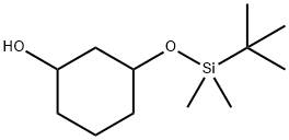3-(tert-butyldimethylsilanyloxy)cyclohexanol Structure