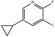 5-Cyclopropyl-2-fluoro-3-iodopyridine