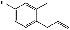1-烯丙基-4-溴-2-甲基苯,1037088-26-8,结构式