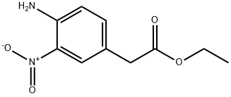 Ethyl 4-amino-3-nitrophenylacetate Struktur