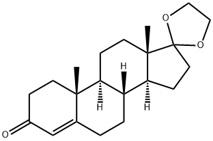 (8R,9S,10R,13S,14S)-10,13-dimethyl-1,6,7,8,9,10,11,12,13,14,15,16-dodecahydrospiro[cyclopenta[a]phenanthrene-17,2-[1,3]dioxolan]-3(2H)-one(WXG00896)