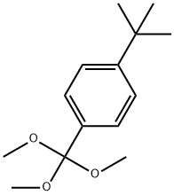 1-(叔丁基)-4-(三甲氧基甲基)苯, 104865-87-4, 结构式