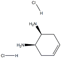 cis-cyclohex-4-ene-1,2-diamine dihydrochloride Structure