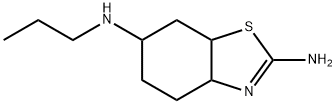 N6-propyl-3a,4,5,6,7,7a-hexahydrobenzo[d]thiazole-2,6-diamine Structure