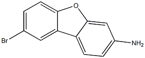 8-bromo-dibenzofuran-3-ylamine Struktur