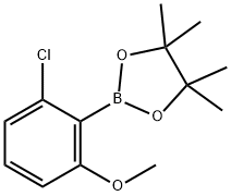 2-(2-Chloro-6-methoxyphenyl)-4,4,5,5-tetramethyl-1,3,2-dioxaborolane