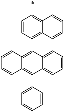 9-(4-bromonaphthalen-1-yl)-10-phenylanthracene Structure