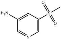 5-(Methylsulfonyl)pyridin-3-amine Structure