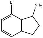 (7-BROMOINDAN-1-YL)AMINE Structure