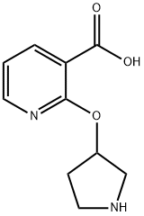 2-(Pyrrolidin-3-yloxy)nicotinic acid|