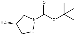 (R)-4-羟基异噁唑烷-2-羧酸叔丁酯, 1092454-84-6, 结构式