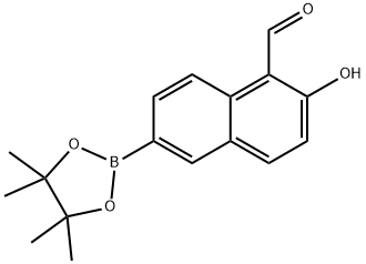 1093120-65-0 2-hydroxy-6-(4,4,5,5-tetramethyl-1,3,2-dioxaborolan-2-yl)-1-naphthaldehyde