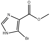 Methyl 5-bromo-1H-imidazole-4-carboxylate Struktur