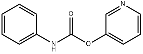 3-PYRIDYL N-PHENYLCARBAMATE Struktur