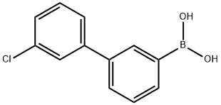 3-氯-3-联苯硼酸 结构式