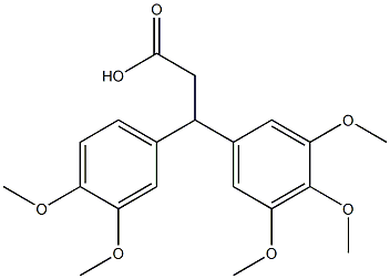 3-(3,4-DIMETHOXY-PHENYL)-3-(3,4,5-TRIMETHOXY-PHENYL)-PROPIONIC ACID
