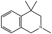 2,4,4-Trimethyl-1,2,3,4-tetrahydroisoquinoline Struktur