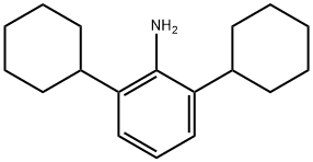 2,6-dicyclohexylaniline Struktur