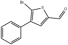 5-Bromo-4-phenylthiophene-2-carbaldehyde Structure
