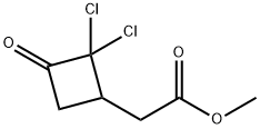 methyl 2-(2,2-dichloro-3-oxocyclobutyl)acetate