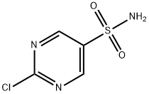 2-chloropyrimidine-5-sulfonamide Struktur