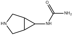 1-(3-azabicyclo[3.1.0]hexan-6-yl)urea hydrochloride 结构式