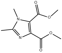 Dimethyl 1,2-dimethyl-1H-imidazole-4,5-dicarboxylate Structure