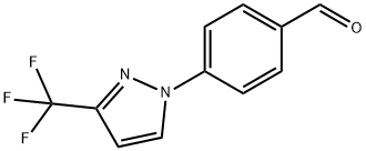 4-(3-Trifluoromethyl-pyrazol-1-yl)-benzaldehyde Struktur