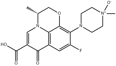 Levofloxacin N-Oxide Struktur