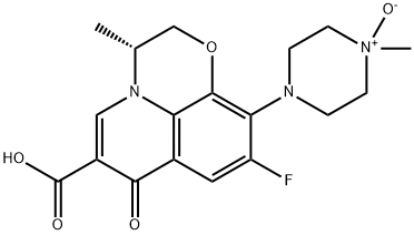 Levofloxacin N-Oxide Structure