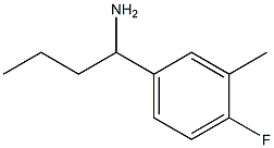 1-(4-FLUORO-3-METHYLPHENYL)BUTAN-1-AMINE|1178100-82-7
