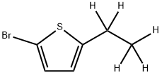2-Bromo-5-(ethyl-d5)-thiophene,1185311-31-2,结构式