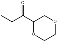 1-(1,4-dioxan-2-yl)propan-1-one 化学構造式