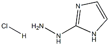 (1H-Imidazol-2-yl)-hydrazine hydrochloride 化学構造式
