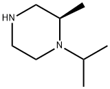 (R)-1-异丙基-2-甲基-哌嗪, 1187929-51-6, 结构式