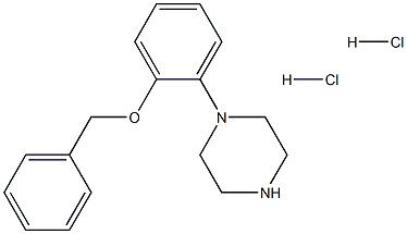 1-(2-苄氧基苯基)-哌嗪双盐酸盐, 1187930-93-3, 结构式